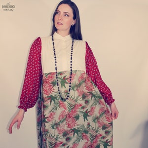 Upcycled Dress, Upcycled Clothing for Women, Reworked Dress