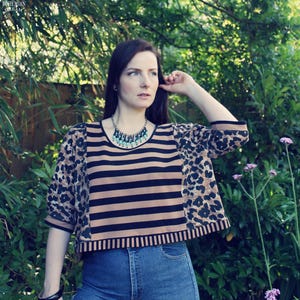 Upcycled Top, Upcycled Clothing for Women, Upcycled Blouse, Reworked Vintage, Upcycled Clothing, Bohemian Clothing