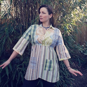 Upcycled Dress, Upcycled Clothing for Women, Reworked Dress