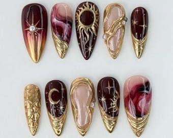 Royal Twilight Gradient Nail