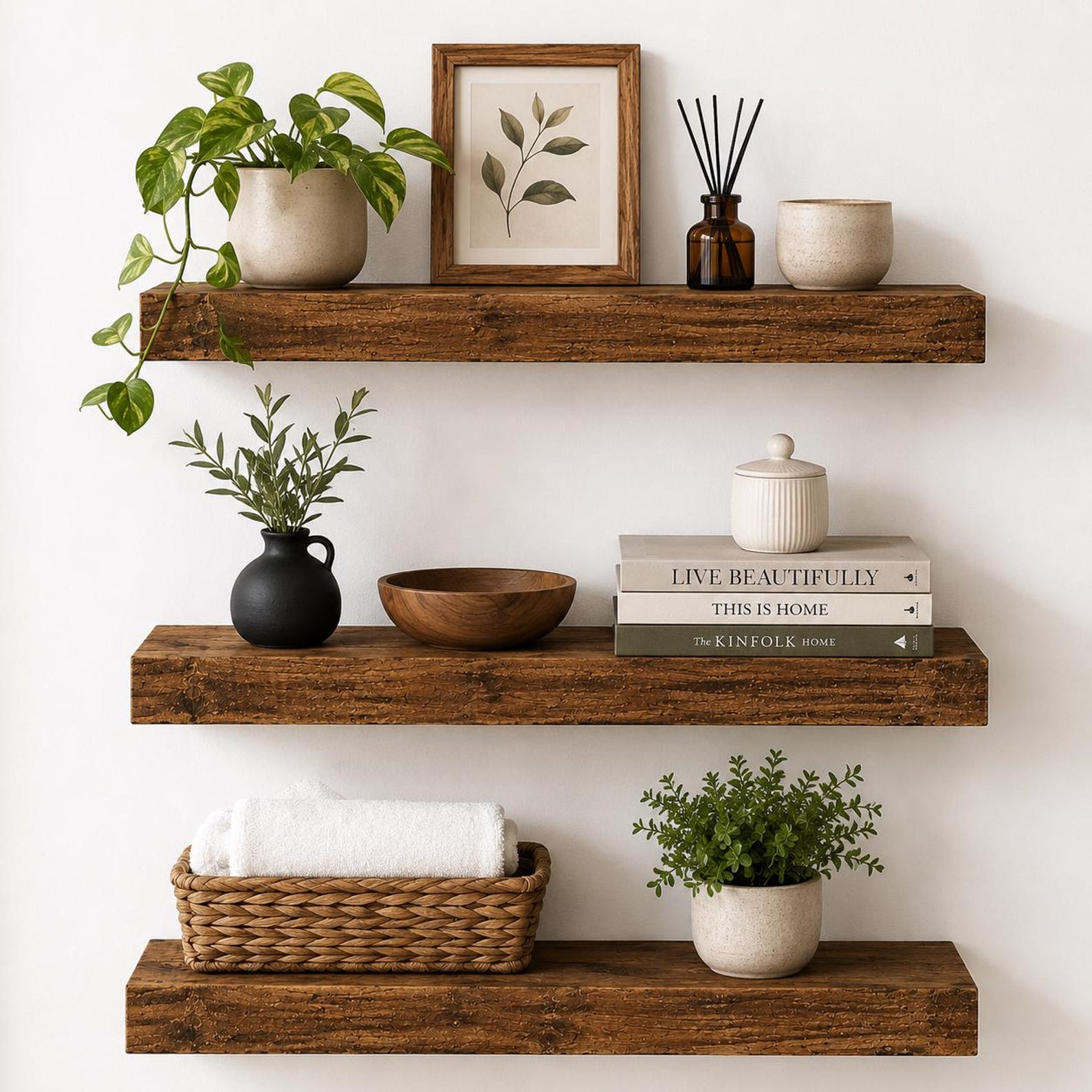 3 PC Floating Shelves