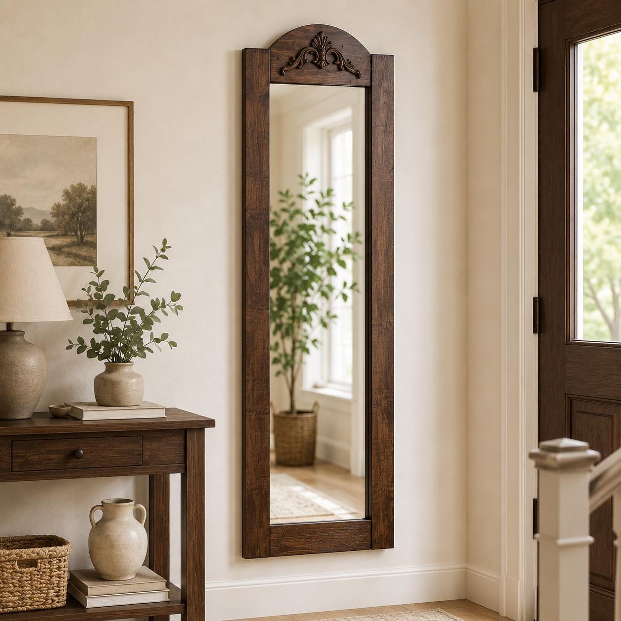 Italy【Wood Frame Mirror】木枠 象嵌 ウォールミラー Wood Mirror Frame Kit - Etsy
