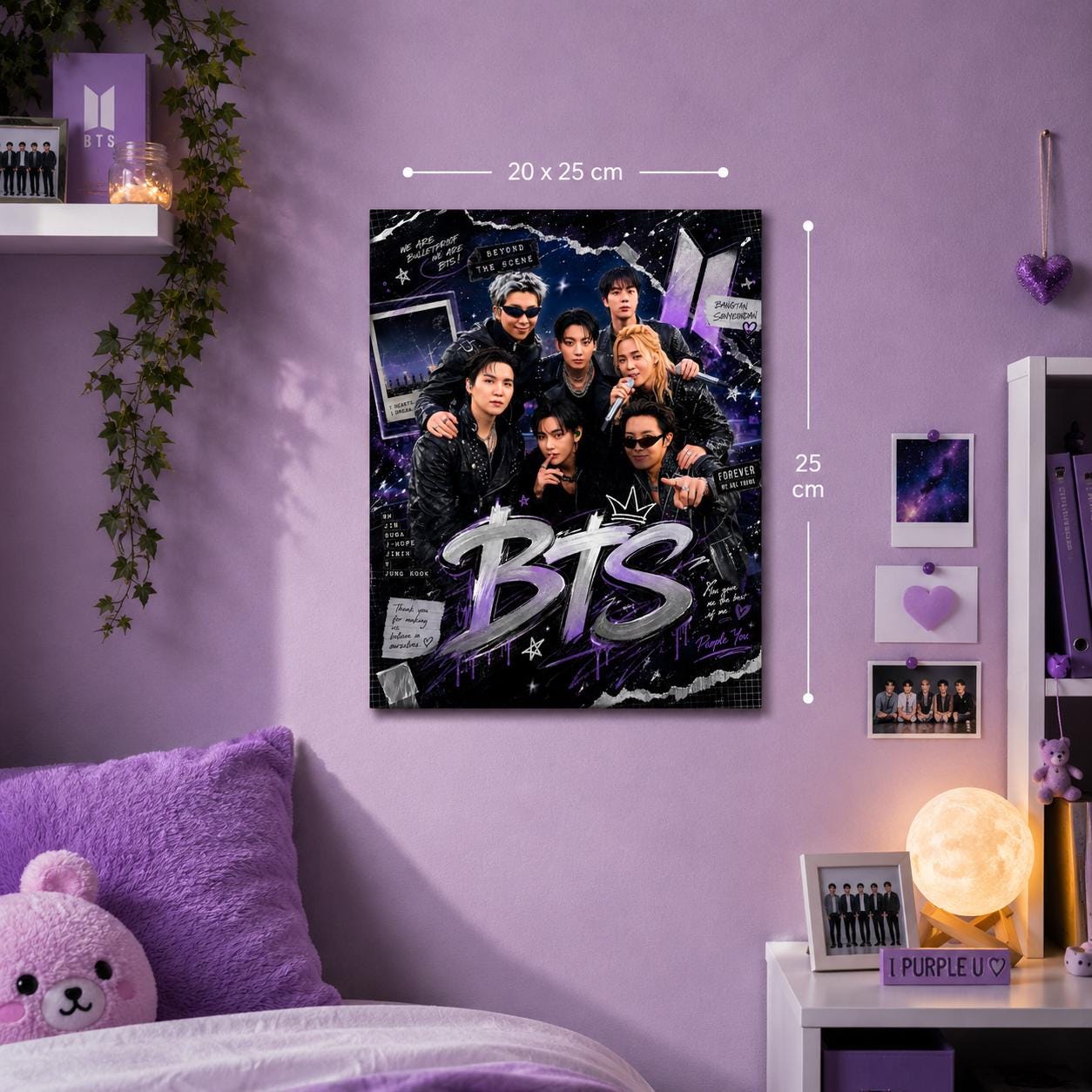 Bts Picture Frame - Etsy