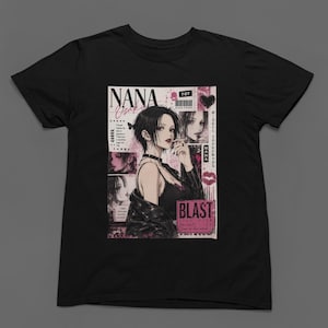 Nana anime ブラスト ナナ NANA 漫画 リプリント Tシャツ 半袖 メンズ