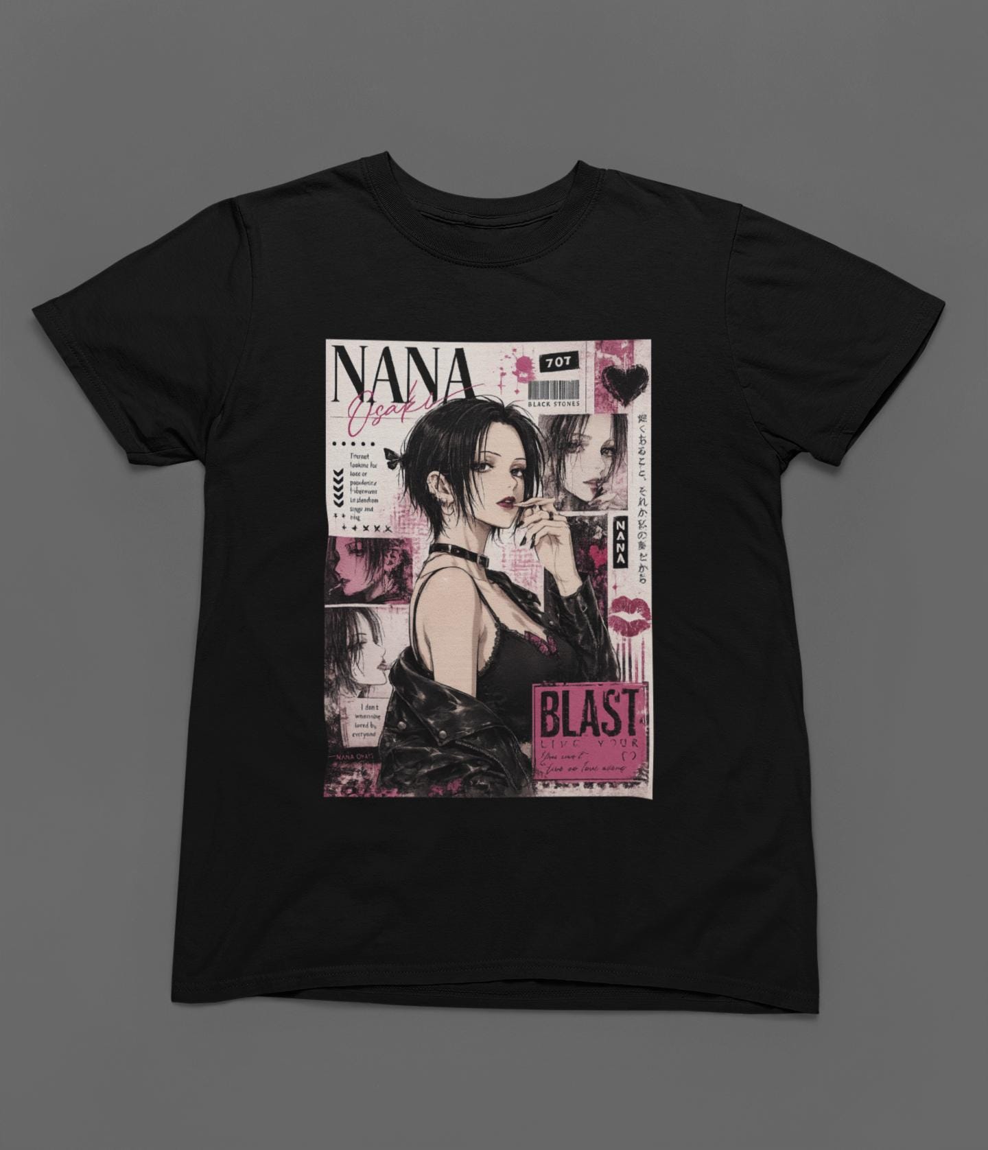 Nana anime shirt - Etsy 日本
