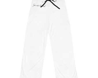 Pantalones de pijama con cara de mono rosa | Pantalones de estar por casa para mujer