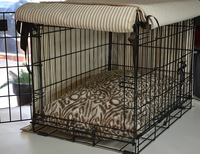 Personalized Custom Dog Crate Cover Silk Screen Name Etsy
