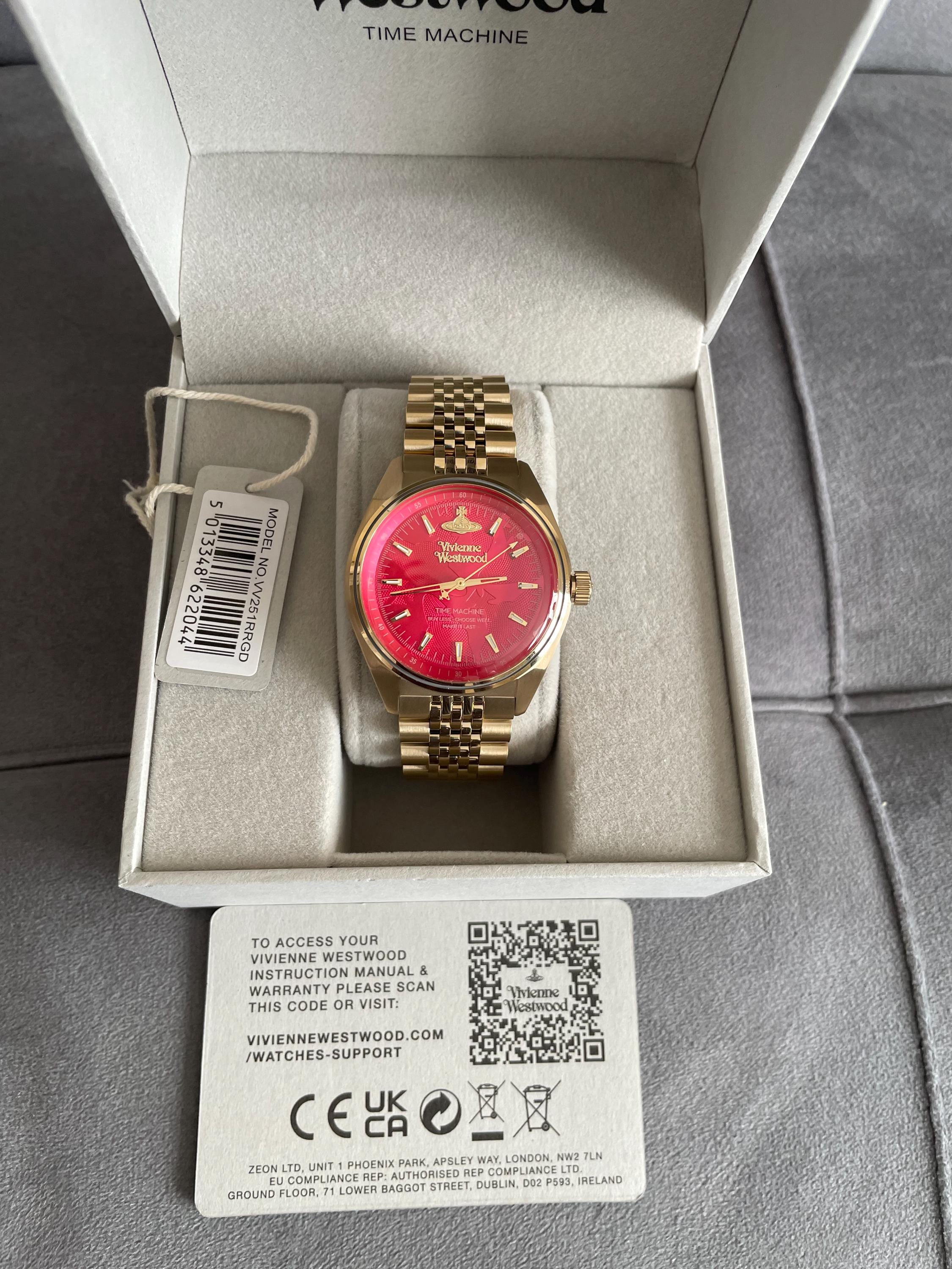 Vivienne Westwood Pink Watch - Etsy