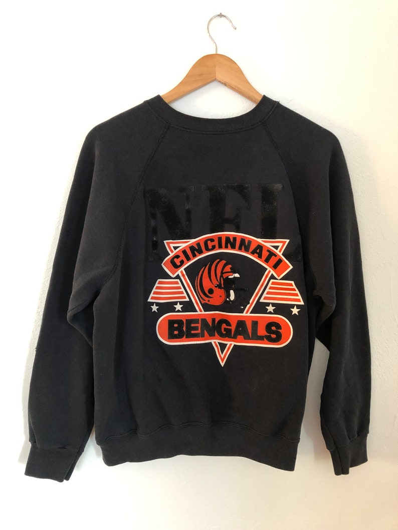 vintage cincinnati bengals sweatshirt