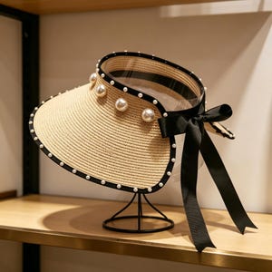 Open Crown Sun Hat - Etsy display picture 2