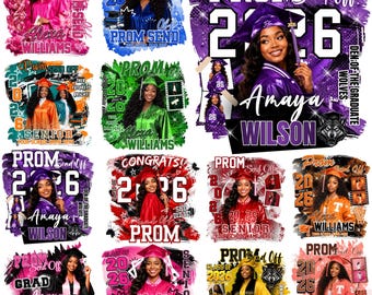 Prom Send Off T-Shirt Template, Editable Canva Prom Send Off Tee Designs, Grad 2026 Party Shirt, DIY Prom Shirt, Custom Grad Tee
