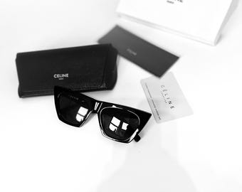 Authentic Gucci GG 1189/S Sunglasses – Black Oval Frame – Made in