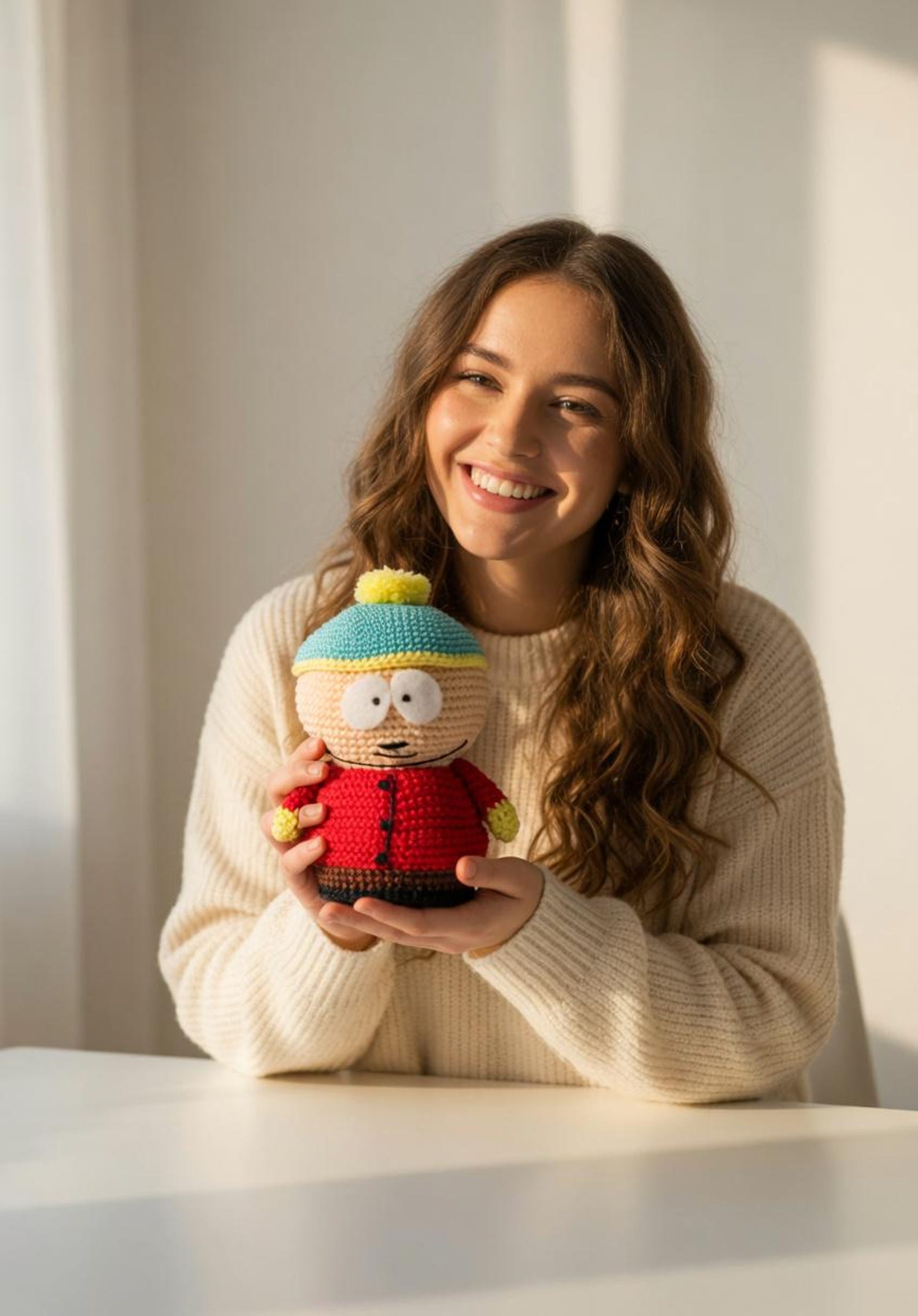 Crochet Pattern Eric Cartman South Park Amigurumi Doll PDF – Cartoon ...