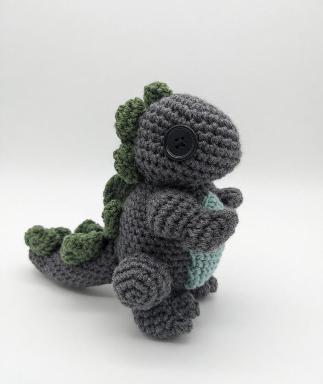 Godzilla Crochet Pattern PDF – Inspired Amigurumi Monster Plush Toy ...