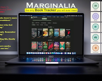 Digital Reading Journal — Book Tracker with Stats, Passages & What Now Recommender