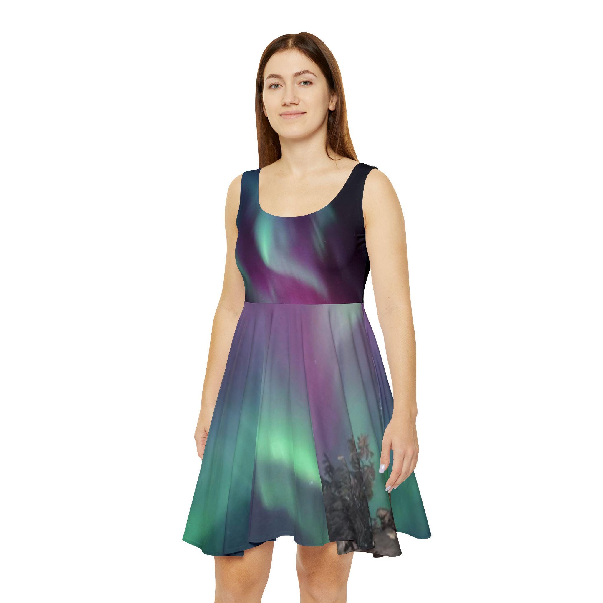Northern Lights Dress - Etsy Northern Lights Dress - Etsy