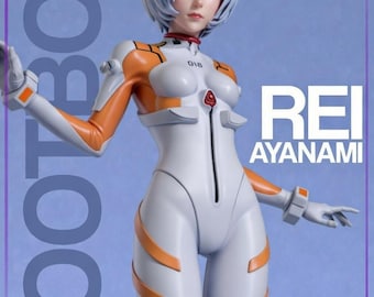 Rei Ayanami Pilot STL / Inspirada en Evangelion / Icono minimalista de ciencia ficción / Modelo de impresión 3D