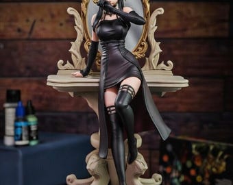 Figura de Yor Forger STL / Asesina de la Familia Espía / Modelo 3D de heroína de anime / Estatua imprimible con gran detalle