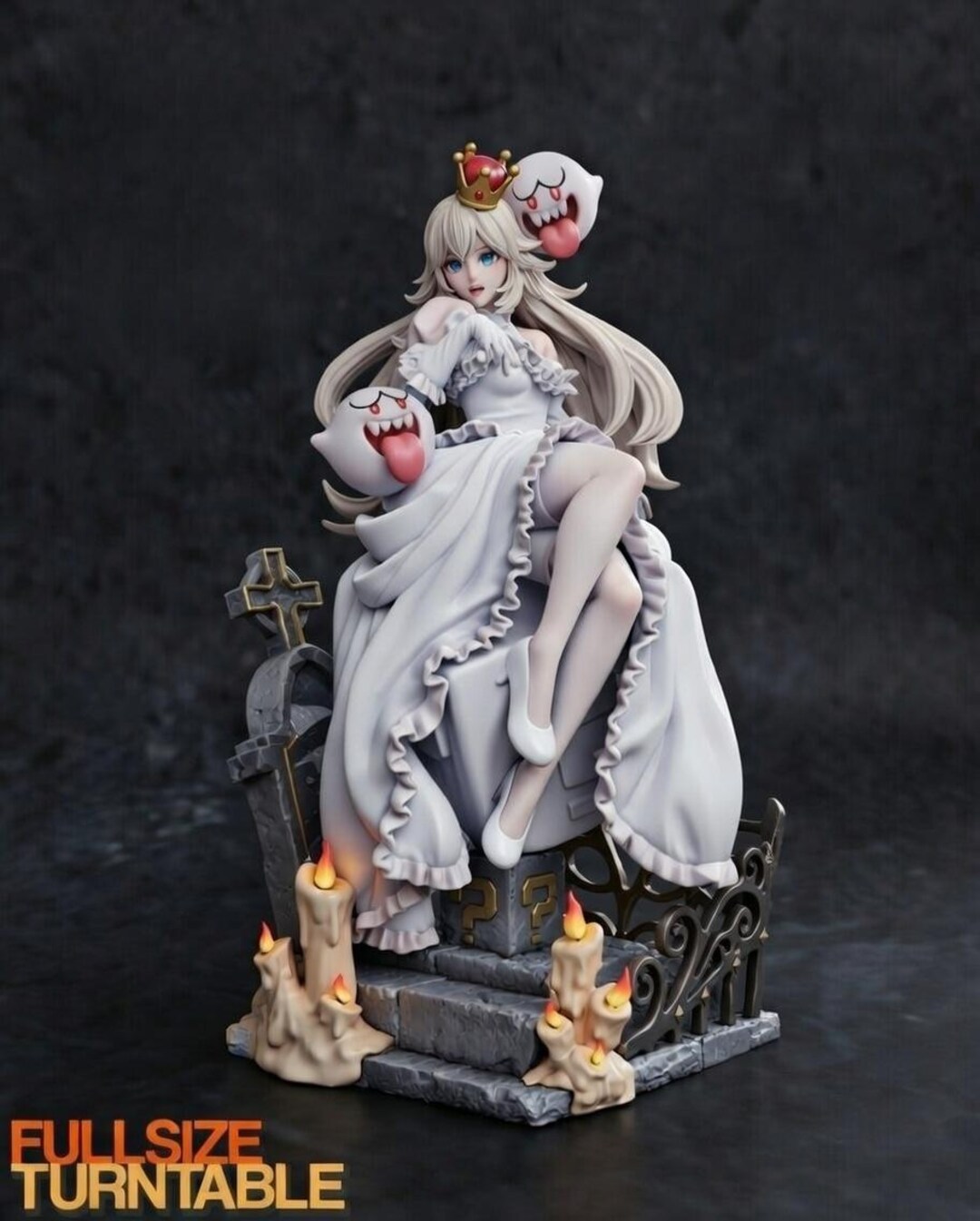Booette 3D Printable Figure | Ghost Girl Anime Resin Model (STL File ...