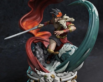 Zagreus, Príncipe del Inframundo STL / Inspirado en Hades / Héroe pícaro mítico / Modelo de impresión 3D