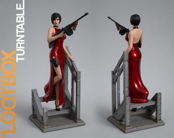 Ada Wong STL | Tactical Spy 3D Printable Figure | Resident Evil Fan Art ...