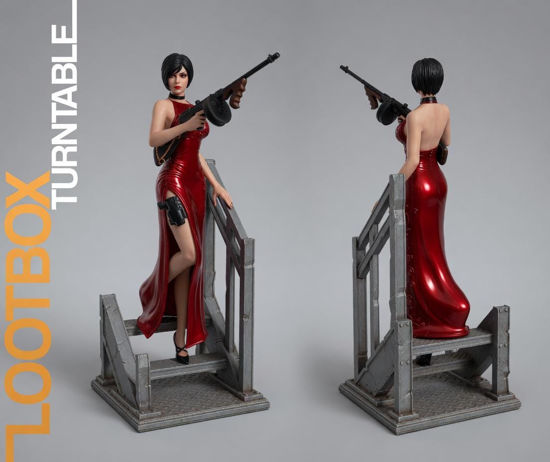 Ada Wong STL | Tactical Spy 3D Printable Figure | Resident Evil Fan Art ...