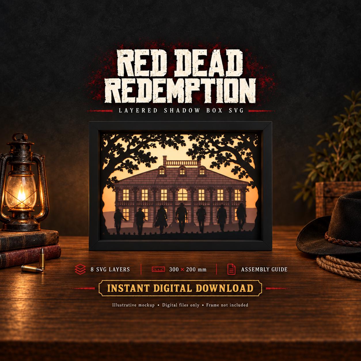 Red Dead Redemption Art - Etsy
