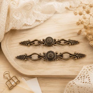 Boutons en laiton antique | Poignées de meubles vintage | Poignées de tiroir européennes | Quincaillerie pour plaques de commode
