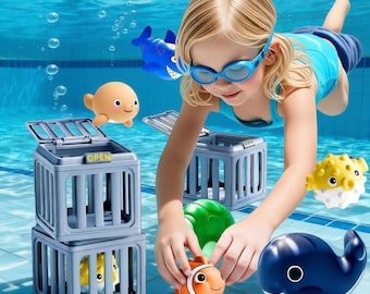 Rescue the Sea Animals-duikspeelgoed voor kinderen zwembadplezier