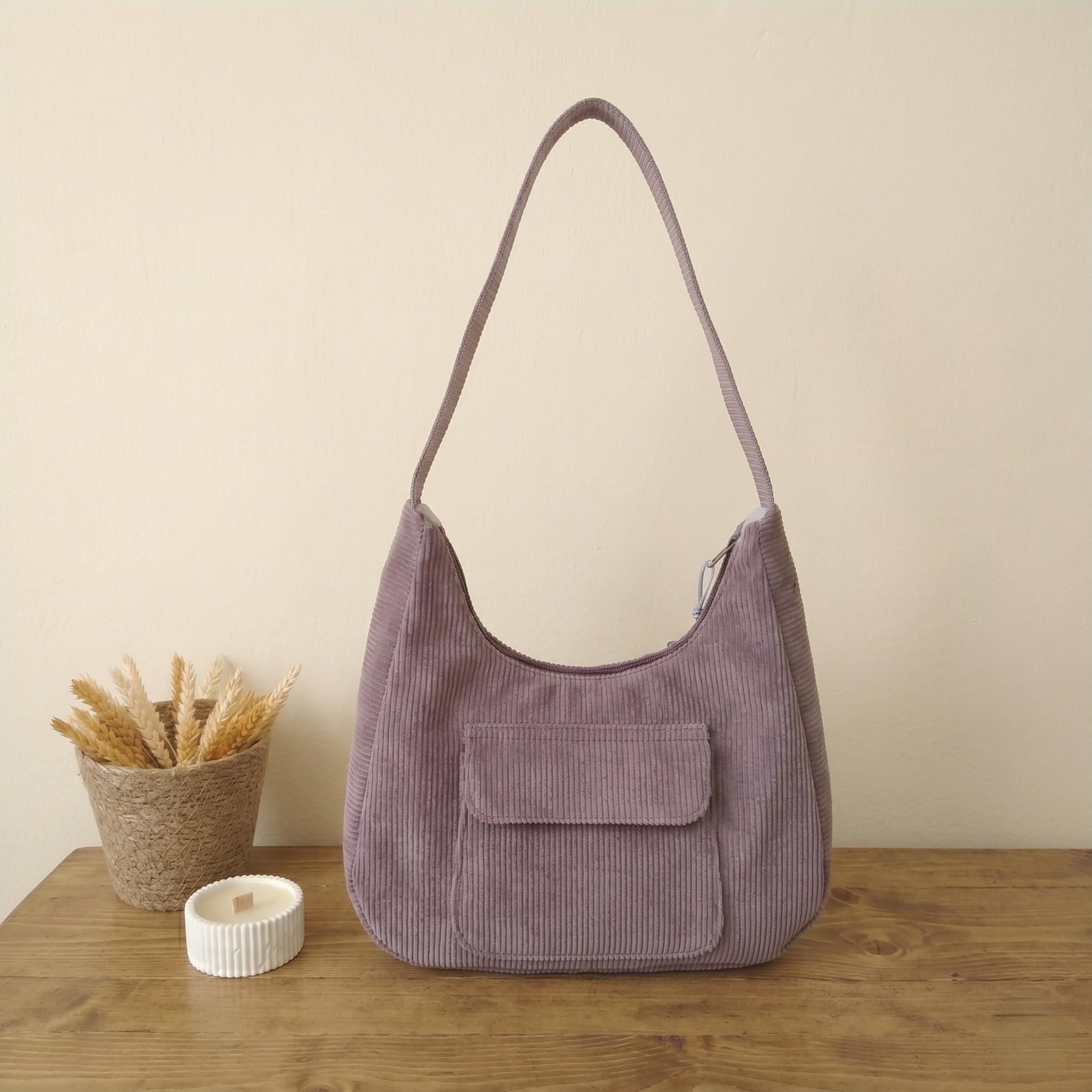 Hobo Bag With Pockets Sewing Pattern, Easy Shoulder Bag Tutorial, Pdf ...