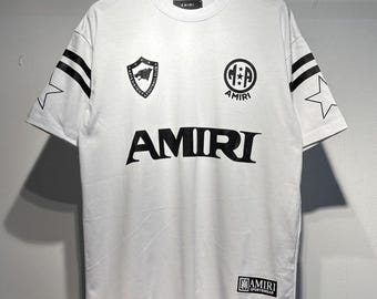 Amiri T Shirt  Cotton Streetwear Graphic Tee Designer Unisex Fashion