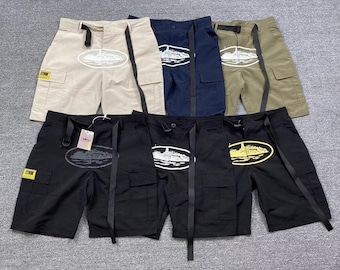 Corteiz Cargo Shorts Cotton Handmade Streetwear Shorts