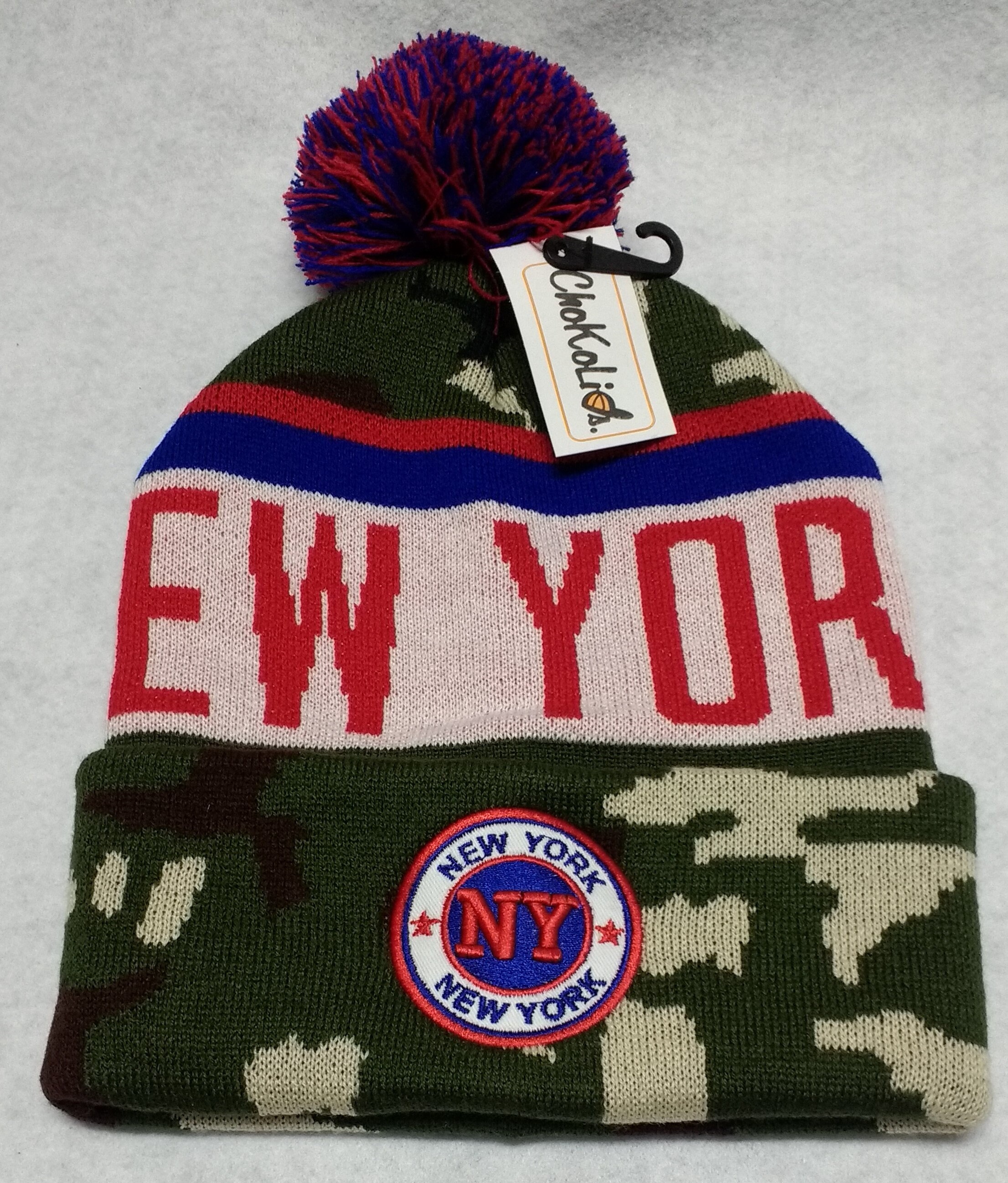 Name Camo/red/blue LINED Beanie | Etsy