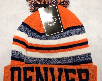 broncos knit cap