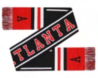 ATLANTA  Black/Red/White Super Scarf   NEW 2023!!