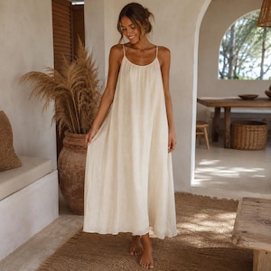 long cotton slips for maxi dresses Full Slip, Maxi Length Underdress, Maxi Slip, Long Cotton Slip Dress, Maxi Slip Dress, Slip Extender, Scalloped Eyelet White Cotton Slip