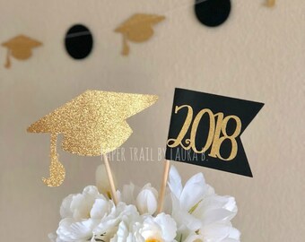 grad party decorations boy 2018 graduation center pieces in black gold class of 2018 gold grad cap party decorations customize your colors 2ct party decorations etsy grad party decorations boy 2018 graduation center pieces in black gold class of 2018 gold grad cap party decorations customize your colors 2ct party decorations etsy