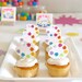 Art Party Cupcake Topper Paint Pallet.  Art Party, Rainbow Party Decorations, Art Birthday Decorations, Painting Art Splat Decorations. 
