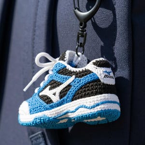 Shoe Keychain Crochet Pattern PDF