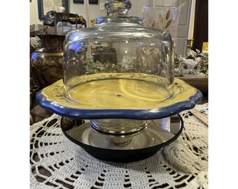 Pfaltzgraff Pistolet Cake Stand by Jana Kolpen