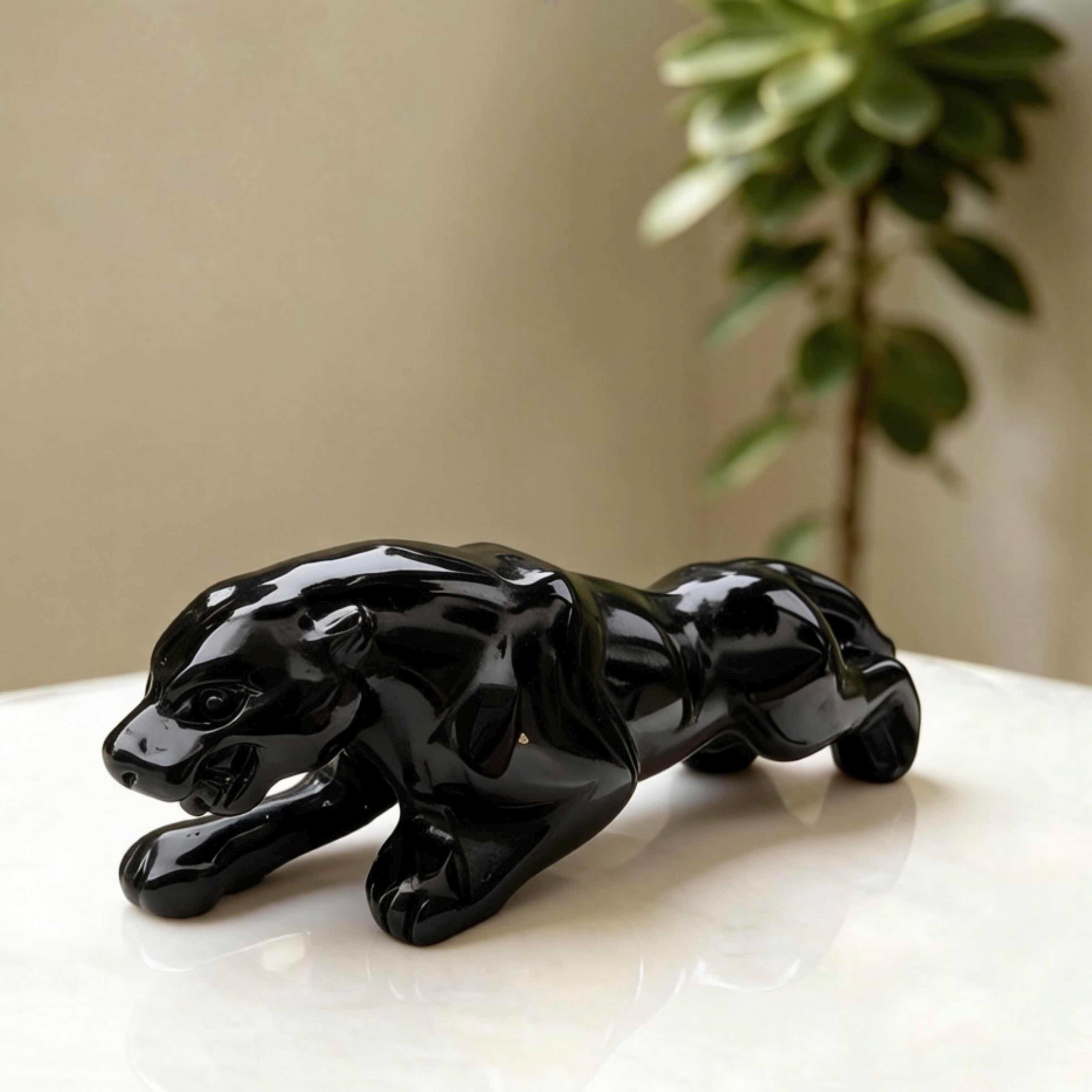 Jaguar Statue Crystal - Etsy