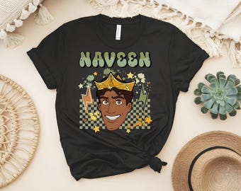 Naveen T-Shirt, Princess and the Frog, Unisex Tee Disney Prince Naveen T-Shirt, Princess And The Frog Naveen Shirt, Disneyland Family Tee