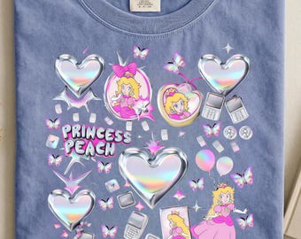 Cute Rosalina and Luma Shirt, Super Mario Striped Portrait Tee, Nintendo World Family Vacation Trip Shirt, Universal Orlando Tee