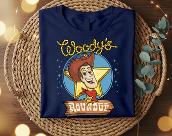 Camiseta retro de Toy Story Land, camiseta de Disney Pixar Toy Story, camiseta de Disney Woody Jessie Buzz Lightyear, camiseta "Familia, tienes un amigo en mí"