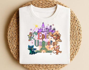 Epic Universe Super Mario Family Vacation Shirt, Universal Trip Matching Tees