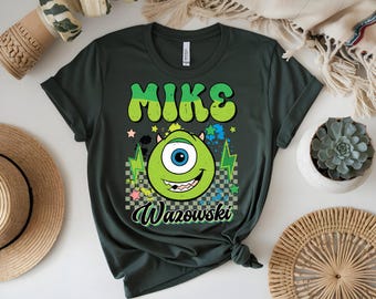 Monsters Incorporated Since 2001 We Scare Because We Care T-Shirt, Sulley & Mike Monster Inc Tee, Monsters University