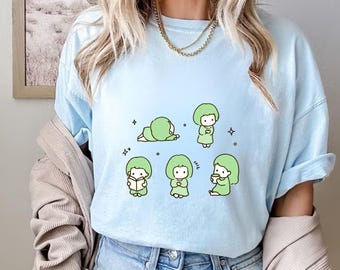 Smiski Graphic Tee: Y2K Oversized Comfort Colors T-Shirt, Kewpie Cherub Lover Gift