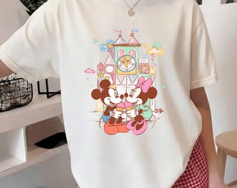 Disney Valentines Couple Shirt,Mickey Minnie Disneyland Sweatshirt,Matching Disneyland Tee,Funny Couples Valentines Day Shirt