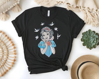 Disney Princess Snow White Shirt, Disney Snow White Tshirt, Princess Snow White Gift, Disney Girls Trip Tee, Princess Snow White Trip