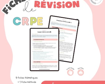 Oral de leçon Français CRPE